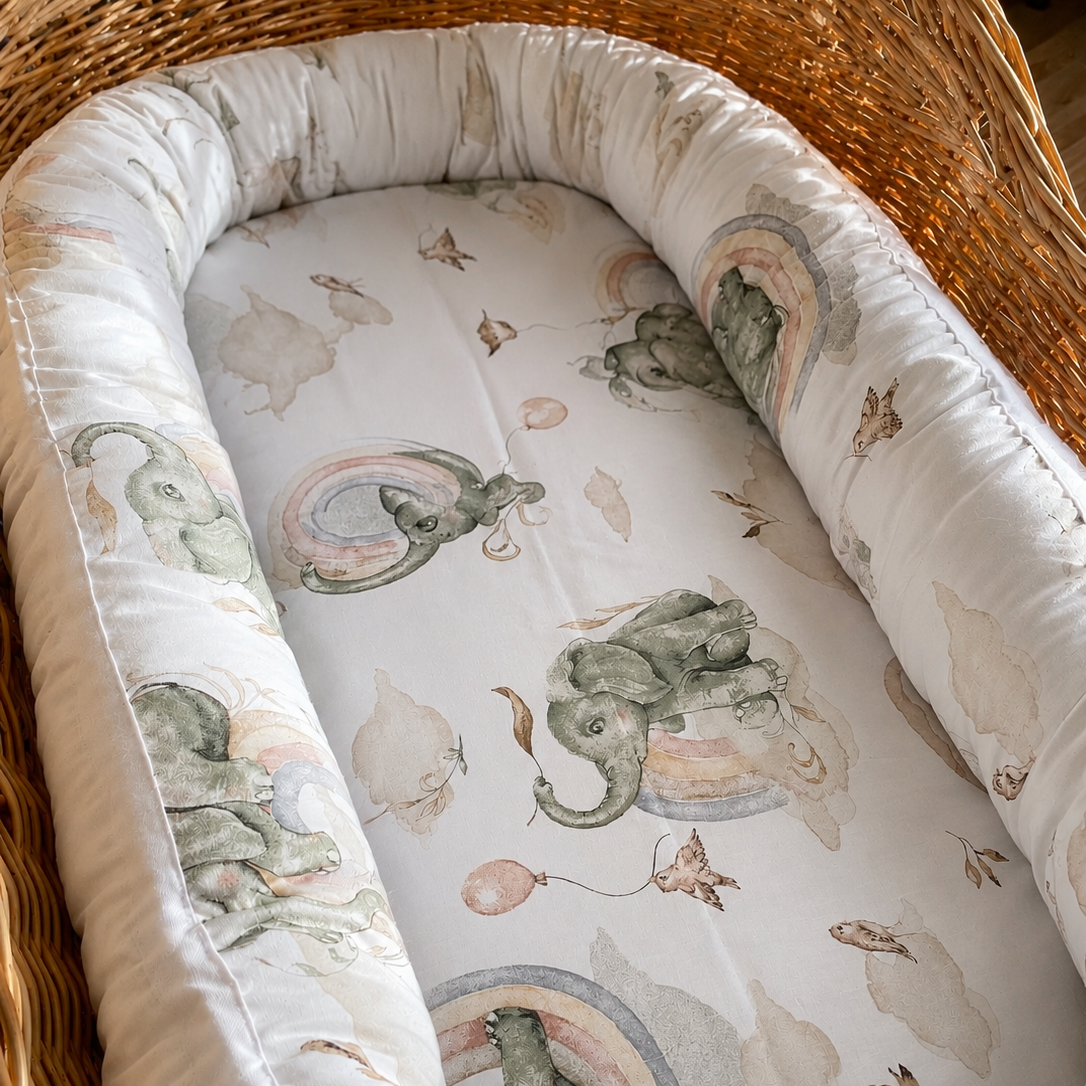 Babynest Elefanter i Molnen