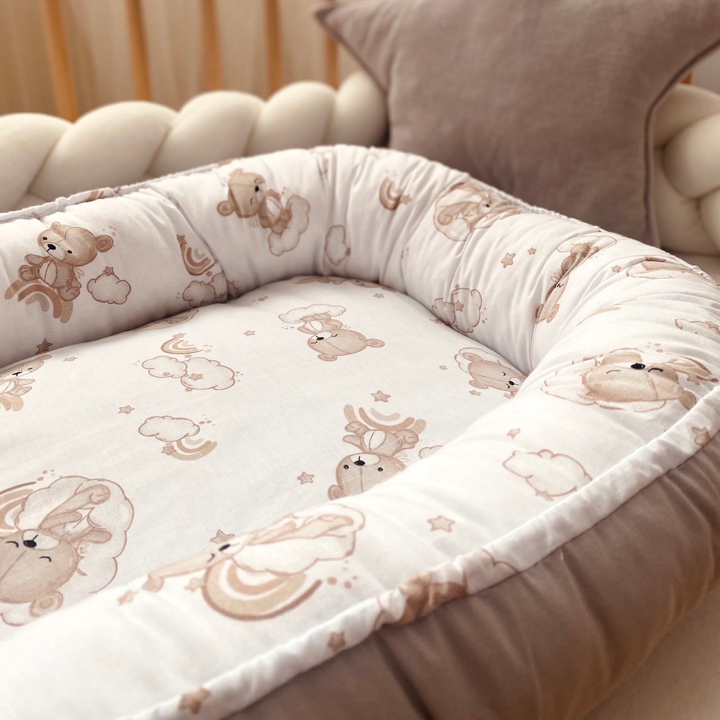 Babynest Nalle på Regnbågen